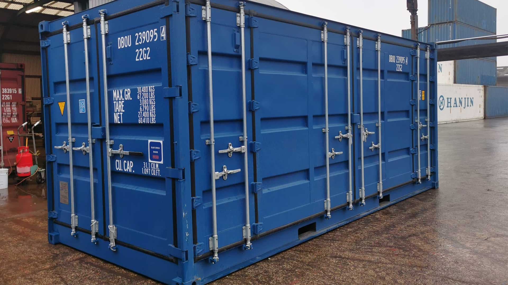 20_neu_double_door_1920_1080.jpg 20 Fuss Container | Insulated | Gebraucht | A - Bild 1