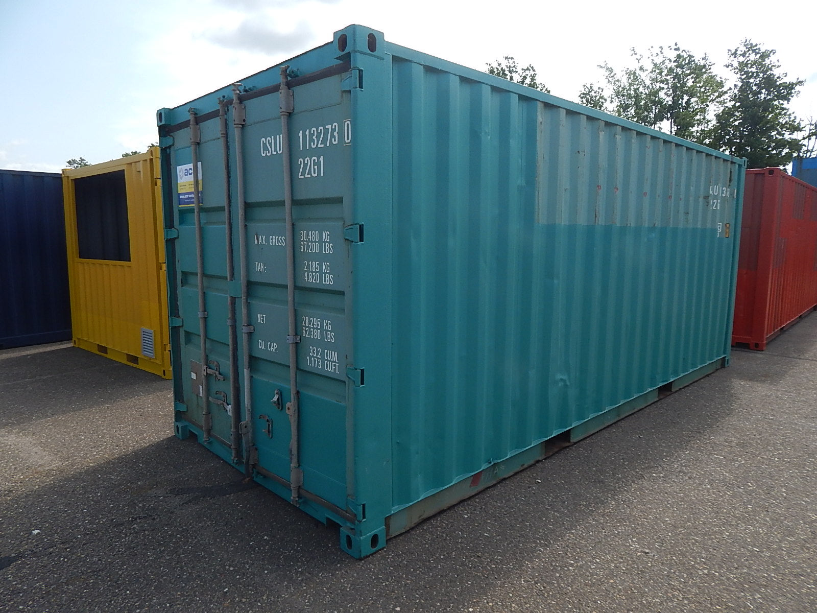 20ftBgrade.jpg 20 Fuss Seecontainer | Standard | Gebraucht | B - Bild 1