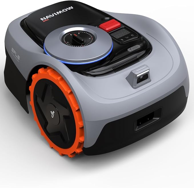 61aEKkva-CL._AC_SX679_.jpg Navimow i105E Mähroboter ohne Begrenzungskabel 500 m², RTK+Vision Rasenmäher Roboter, KI Automatische Kartierung, Virtuelle Begrenzung, Mehrzonen-Management - Bild 1