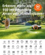 Navimow i105E Mähroboter ohne Begrenzungskabel 500 m², RTK+Vision Rasenmäher Roboter, KI Automatische Kartierung, Virtuelle Begrenzung, Mehrzonen-Management - Bild 3