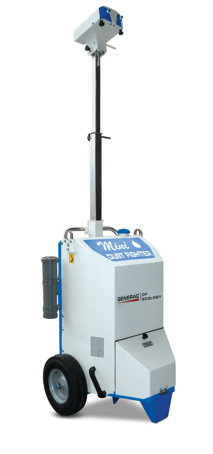 DF-Mini-DF-fronte-lato-destro.png GENERAC Dust Fighter DF Mini elektrischbetriebenes Staubbindesystem - Bild 1