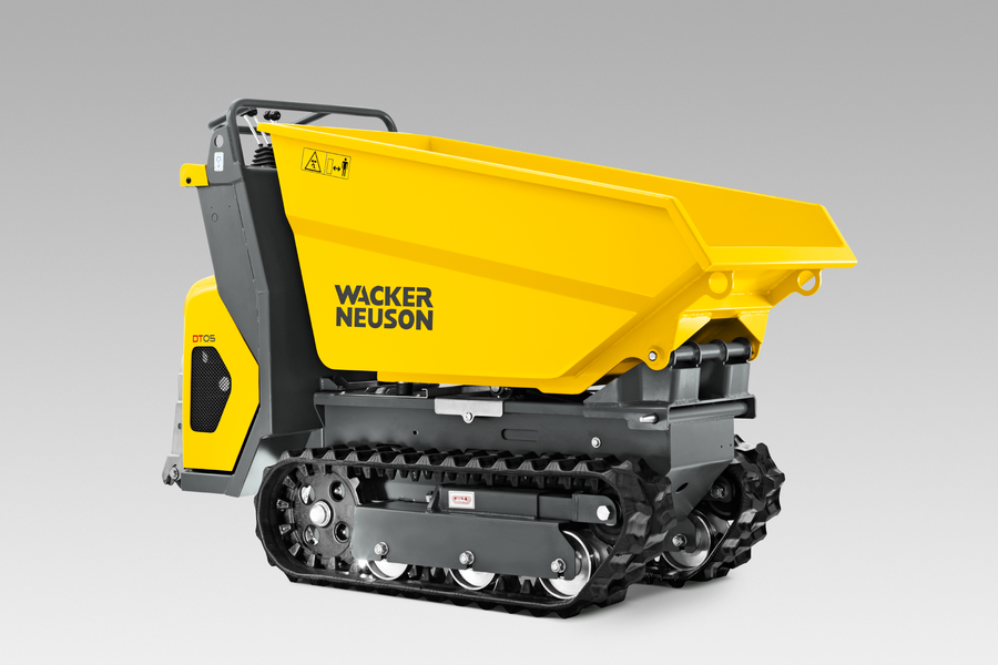 DT05_FK.png Wacker Neuson DT05 Minidumper mit Frontkippmulde 500kg Zuladung - Bild 1