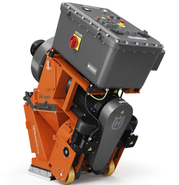BLASTRAC / HUSQVARNA EBE 350EX – Stahlstrahlmaschine