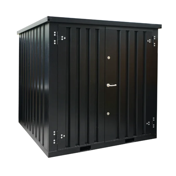Lagercontainer 2 x 2m doppeltür kurze seite