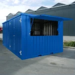 Bar Container 3×4 XL Meter Blau RAL 5015 - Bild 3