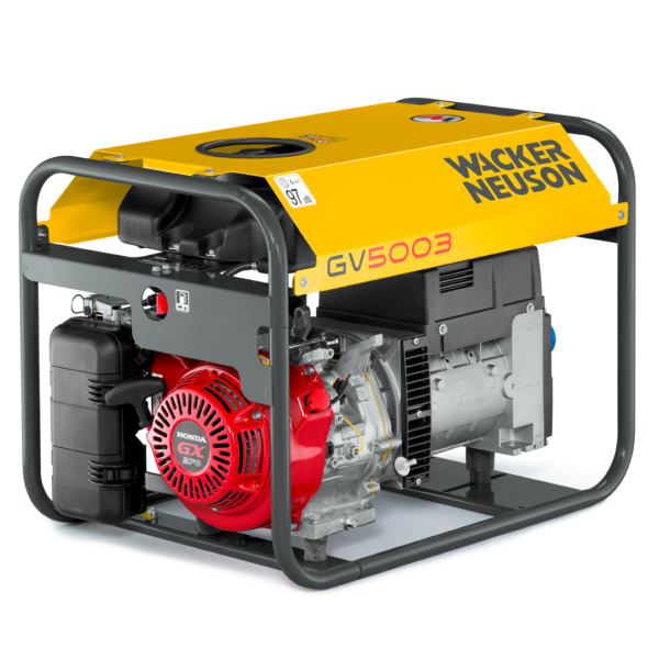 WACKER NEUSON GV 5003A benzinbetriebener Stromerzeuger 230 / 400 Volt | 5,2 kVA