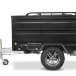 TPV Kofferanhänger 1300kg KT-EB3 Offroad Plus Bordwanderhöhung Geschlossen Gebremst Anthrazit