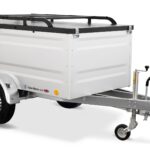 TPV Kofferanhänger 1300kg KT-EB3 Geschlossen Gebremst Alu-Zink