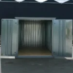 Lagercontainer 3×2 Meter Galvanisiert Doppeltüren Kurze Seite - Bild 5