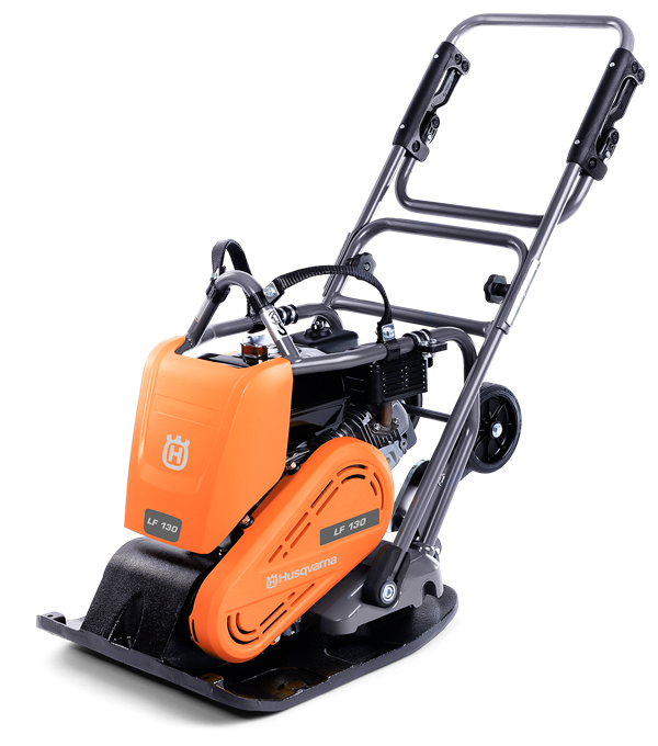 LF130LT-1.png HUSQVARNA LF 130 LT – Rüttelplatte vorlaufend mit 135 – 142 kg - Bild 1