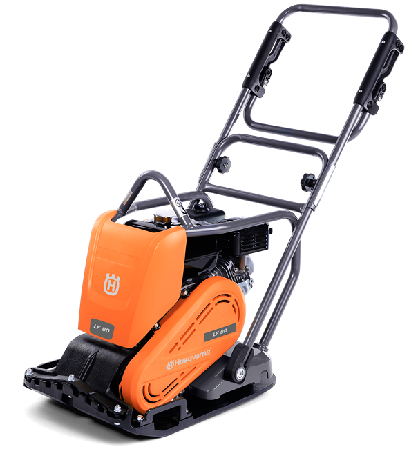 LF80L.png HUSQVARNA LF 75 / LF 80 L – Gebrauchtgerät – Rüttelplatte vorlaufend mit 84 kg - Bild 1