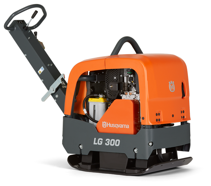 LG300_Hatz.png HUSQVARNA LG 300 – Rüttelplatte reversierbar mit 265 – 307 kg - Bild 1