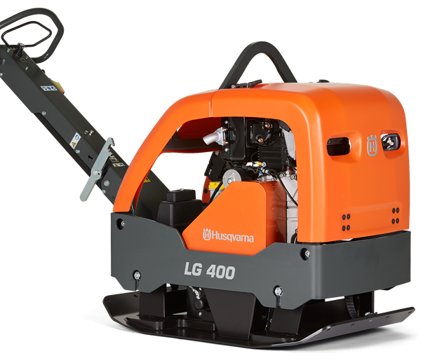 HUSQVARNA LG 400 – Rüttelplatte reversierbar mit 436 kg | GEBRAUCHTGERÄT