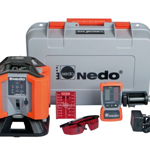 NEDO LINUS 1 – AKTIONSANGEBOT incl. Kurbel-Stativ, Flexilatte und Empfänger