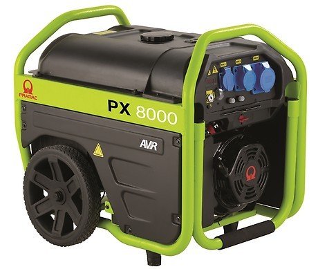 PX8000_230_Volt.jpg PRAMAC PX 8000 benzinbetriebener Stromerzeuger 230 Volt | 6,0 kVA (E-Starter) - Bild 1