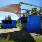 Bar Container 3×4 XL Meter Blau RAL 5015 - Bild 6