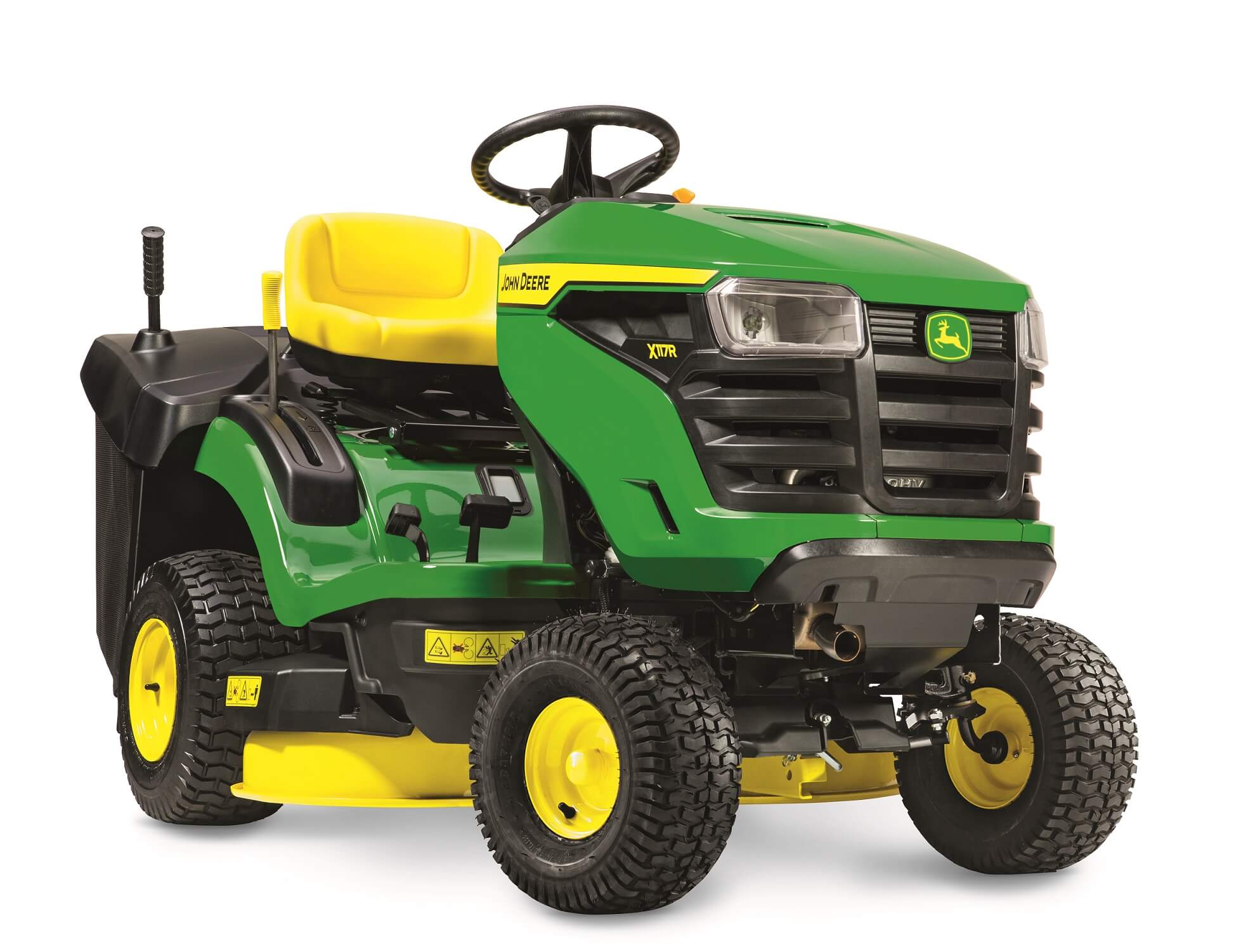 Rasentraktor-JOHN-DEERE-X117R.jpg JOHN DEERE Rasentraktor X117R - Bild 1