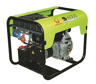 S6000-400V-BIG.jpg PRAMAC S 6000 400 TYA dieselbetriebener Stromerzeuger 230 / 400 V | 6,9 kVA (E-Starter) - Bild 1