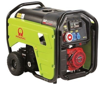 PRAMAC SP 8000 THI AVR benzinbetriebener Stromerzeuger 230 / 400 V | 8,8 kVA