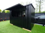 BARCONTAINER 3×2 XL METER SCHWARZ RAL 9005 - Bild 4