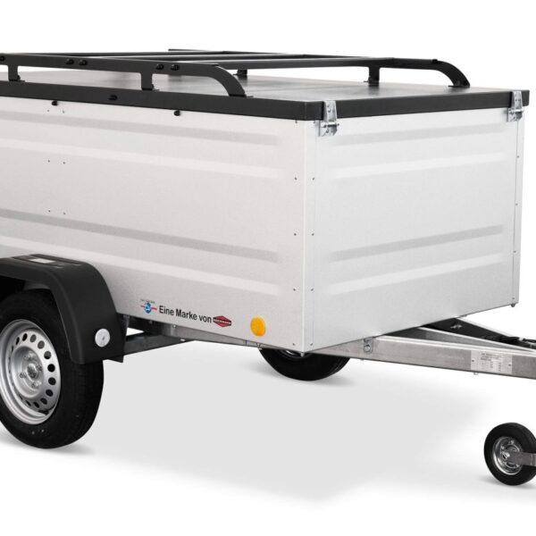 Dachzelt Auto Anhänger 1000kg KT-EB2 – Aluminium Zinkbeschichtung