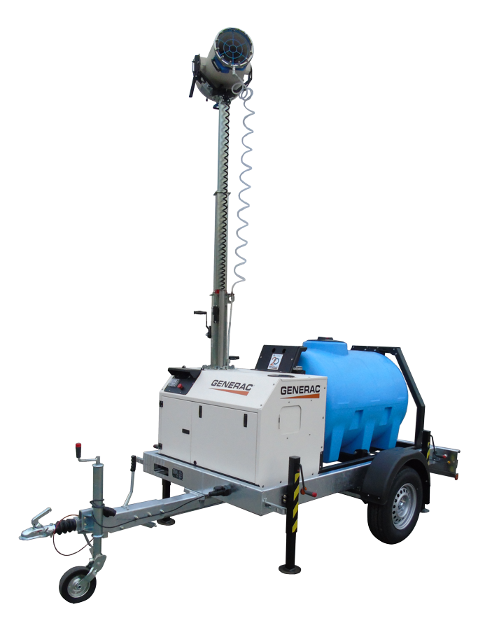 df3000mpt-rt-raised.png GENERAC Dust Fighter DF 3000 MPT dieselbetriebenes Staubbindesystem - Bild 1
