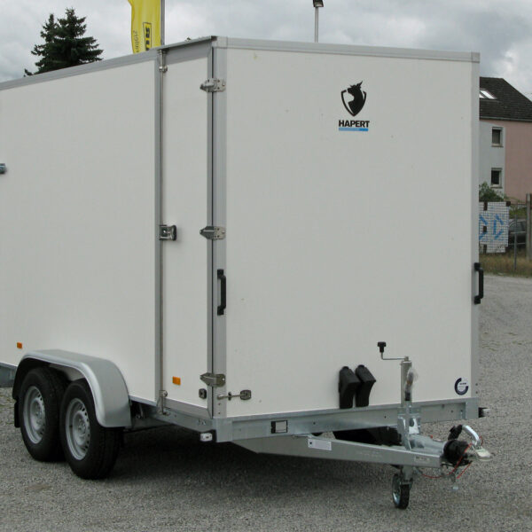 Hapert Sapphire L-2 – 2700 Rampe & Seitentüre | Tieflader-Koffer | Rutschhemmender Boden