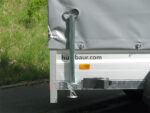 Humbaur HA132513 KV Klappbare Vorderwand und Hochplane - Bild 2