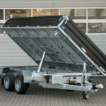 Humbaur HTK 3500.31 STAHL E-Pumpe, Rampen und Stützen