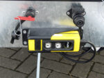 Humbaur HTK 3500.37 STAHL E-Pumpe – Stahlbordwand Schwarz - Bild 3