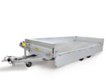 Humbaur Universal 3000 Seilwinde, Alu Bordwände 350 mm, Auffahrbohlen - Bild 5