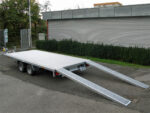 Humbaur Universal 3000 Seilwinde, Auffahrbohlen u Aluboden - Bild 8