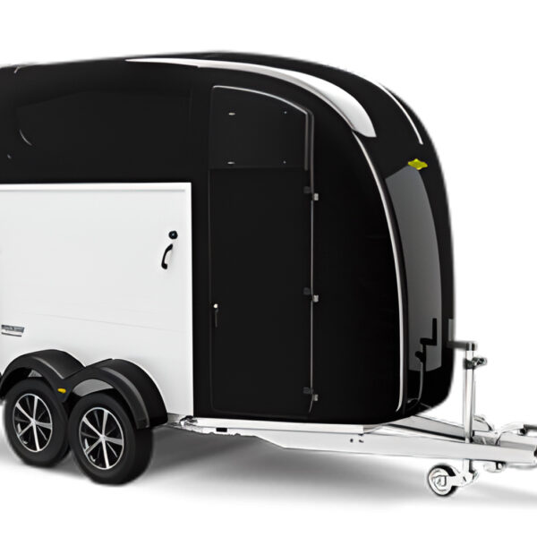 Humbaur Pegasus 2700 Luxus-Pferdeanhänger | Aerodynamischer Poly-Aluaufbau