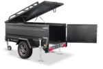 Offroad und Dachzelt Anhänger 1000kg schwarz KT-EB2 - Bild 2