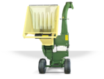 NEGRI Biohäcksler R185 / Elektro-Häcksler mit Transporträder - Bild 2