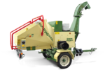 NEGRI Biohäcksler R340 / Diesel-Häcksler mit Straßenfahrwerk für Traktor