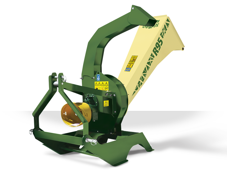 negri-bio-trituratori-R95T-1.png NEGRI Biohäcksler R95T / Häcksler mit Dreipunktaufnahme CAT. 1 für Traktor - Bild 1