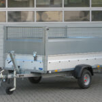 STEMA STP O1 7.5-25-13.1 REX 25 Kippbar mit Auffahrrampe u. Gitteraufsatz