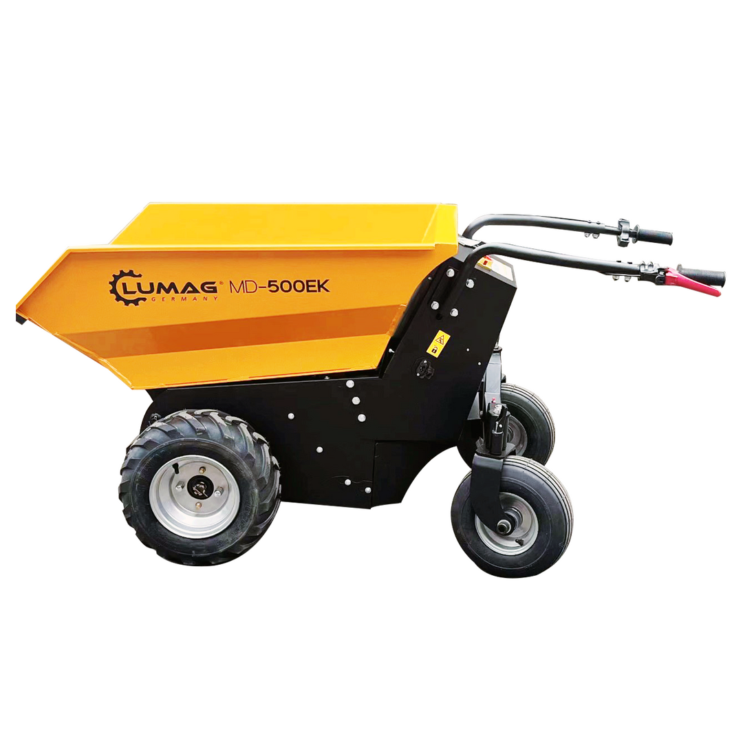 zoom-pb-md500ek-1-1.png LUMAG MD500EK- Elektro-Raddumper mit Frontkippmulde 500 kg Zuladung - Bild 1