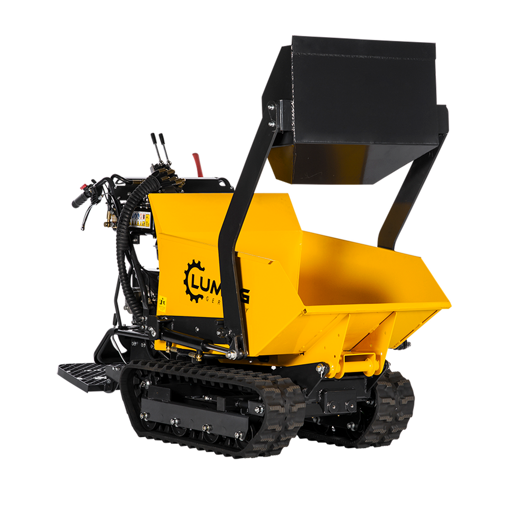 zoom-pb-md500hpros-2-1.png LUMAG MD500HPROS Minidumper mit Frontkippmulde und Selbstladeschaufel 500 kg Zuladung - Bild 1