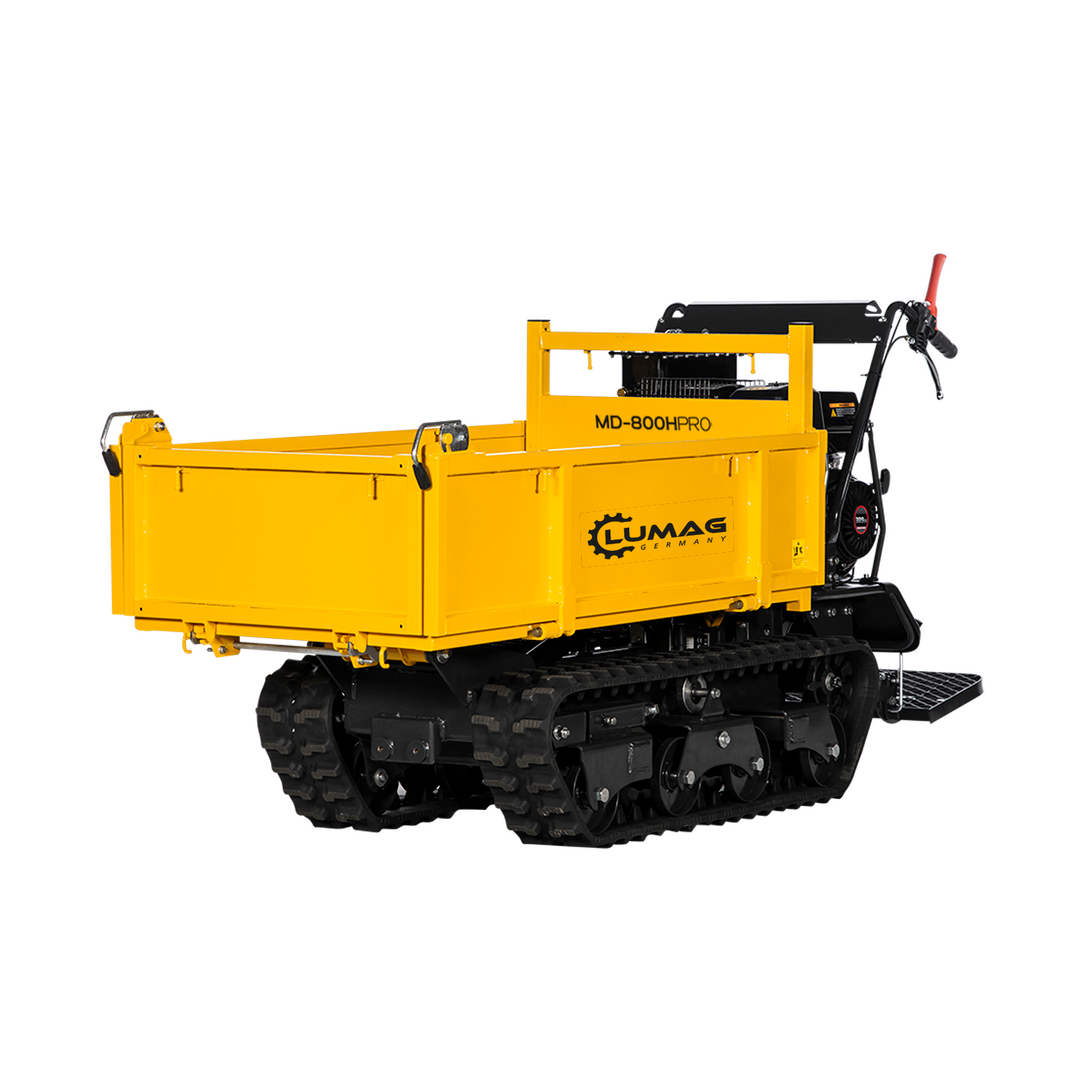 zoom-pb-md800hpro-1.png LUMAG MD800HPRO Minidumper mit Frontkipp-Plattform mit 800 kg Zuladung - Bild 1