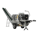 LUMAG SSA400G | Benzin-Sägespaltmaschine mit Fördenband - Bild 2